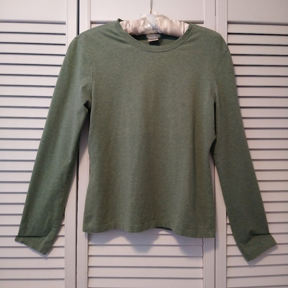 Old Navy Heather Green long sleeve tee